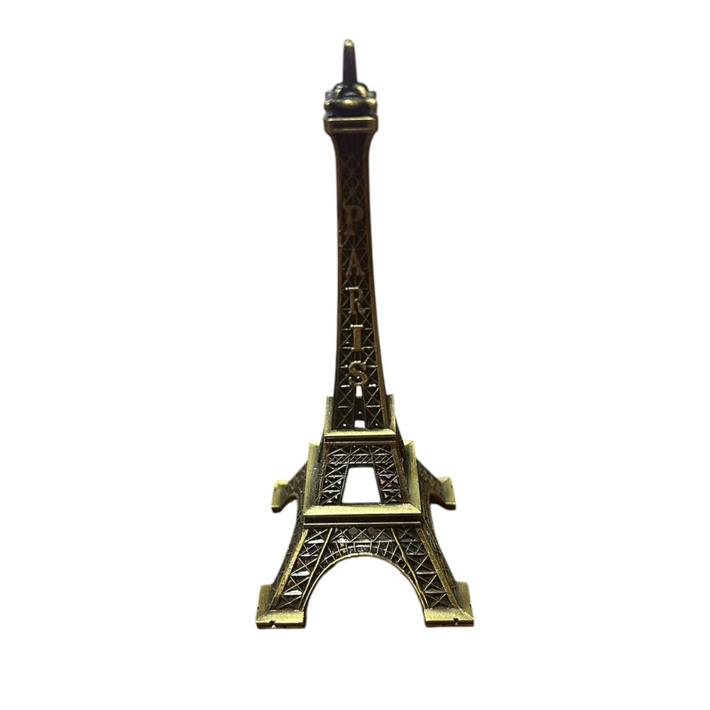 Gold Paris Eiffel Tower Figurine